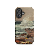Eastern Point - Winslow Homer iPhone-hoesje, 16 / Mat, Mobiele telefoonhoesjes, Toby Leon