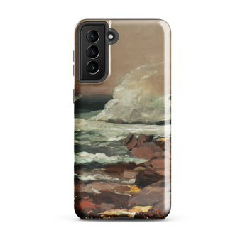 Eastern Point - Winslow Homer Phone Case, Samsung Galaxy S21 Plus / Matte, Mobile Cases, Toby Leon