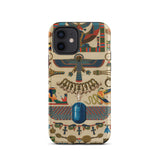Egyptian Pattern - Auguste Racinet Iphone Case 12 / Matte Egyptian-themed Phone, Ancient Egypt Mobile Cases