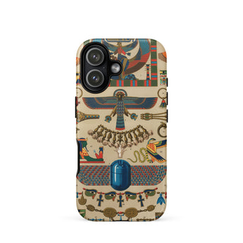 Egyptian Pattern - Auguste Racinet Iphone Case, 17 / Matte, Mobile Phone Cases, Toby Leon