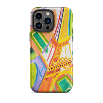 Eiffeltoren - Robert Delaunays iPhone-hoesje, 14 Pro Max / Mat, Telefoonhoesjes, Toby Leon