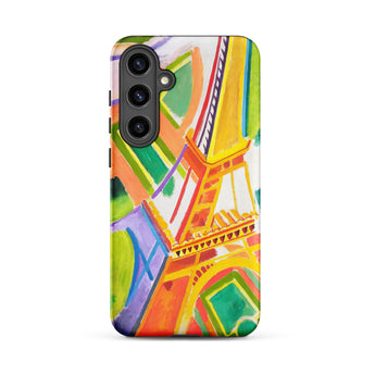 Eiffel Tower - Robert Delaunays Phone Case, Samsung Galaxy S24 Plus / Matte, Mobile Cases, Toby Leon
