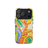 Eiffel Tower - Robert Delaunays Phone Case Iphone 17 Pro / Matte Vibrant Abstract Eiffel Tower Phone Case Bold Geometric Robert Delaunay’s