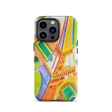 Eiffel Tower - Robert Delaunays Phone Case Iphone 13 Pro / Matte Vibrant Abstractly Painted Phone Case Stylized Eiffel Tower Robert
