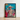 Vibrant Framed Portrait Tattooed Man White Cowboy Hat Lowbrow Pop, Art, Emilio Stands