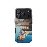 Disfrutando el fresco del atardecer - Funda para iPhone de Hiroaki Takahashi, 17 Pro / Mate, Fundas para móvil, Toby Leon