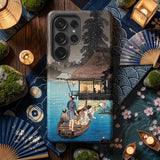 Enjoying the Evening Cool - Hiroaki Takahashi Phone Case, Mobile Cases, Toby Leon