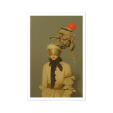Enlightenment - Avant-garde Victorian Fashion Art Print / Canvas, 12x18’’ / 31x46cm / Unframed / White Border, Posters Prints & Visual