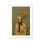 Enlightenment - Avant-garde Victorian Fashion Art Print, Framed Portrait Person Avant-garde Fashion