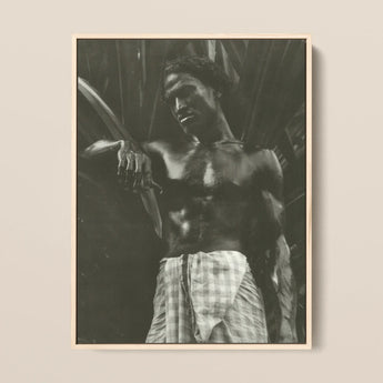 Ennui - Lionel Wendt Art Print / Canvas, 12x16’’ / 31x41cm / Natural Frame, Posters Prints & Visual Artwork, Toby Leon