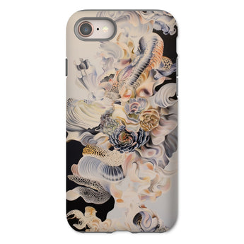 Epiphany - Surreal Alien Succulent Art Phone Case Iphone 8 / Matte Artistic Floral Phone Case Surreal Alien Succulent, Revelation Coiled,