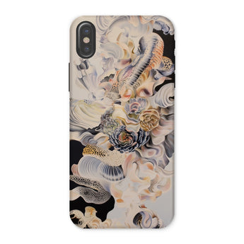 Epiphany - Surreal Alien Succulent Art Phone Case Iphone x / Matte Artistic Phone Case Surreal Alien Succulent, Revelation Coiled, Breath