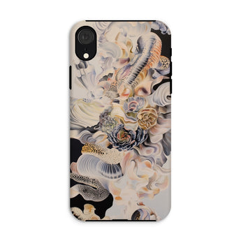 Epiphany - Surreal Alien Succulent Art Phone Case Iphone Xr / Matte Floral Patterned Phone Case Surreal Alien Succulent, Revelation Coiled,