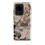 Epiphany - Surreal Alien Succulent Art Phone Case Samsung Galaxy S20 Ultra / Gloss Sleek Phone Case Intricate Artistic Design Seashells