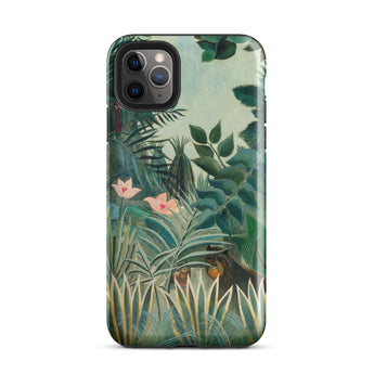 Equatorial Jungle - Henri Rousseau iPhone-Hülle, 11 Pro Max / Glänzend, Handyhüllen, Toby Leon
