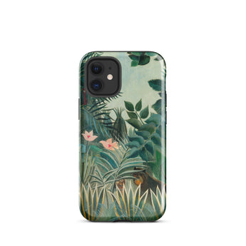 Equatorial Jungle - Henri Rousseau iPhone-Hülle, 12 Mini / Glänzend, Handyhüllen, Toby Leon