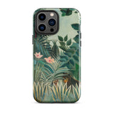 Equatorial Jungle - Henri Rousseau iPhone-Hülle, 13 Pro Max / Glänzend, Handyhüllen, Toby Leon