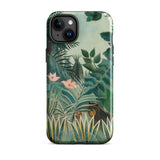 Equatorial Jungle - Henri Rousseau iPhone-Hülle, 15 Plus / Glänzend, Handyhüllen, Toby Leon