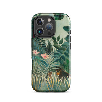 Equatorial Jungle - Henri Rousseau iPhone-Hülle, 16 Pro / Glänzend, Handyhüllen, Toby Leon