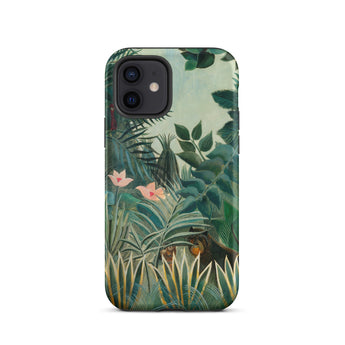 Equatorial Jungle - Henri Rousseau iPhone-Hülle, 12 / Matt, Handyhüllen, Toby Leon