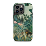 Equatorial Jungle - Henri Rousseau iPhone-Hülle, 14 Pro Max / Matt, Handyhüllen, Toby Leon