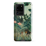 Equatorial Jungle - Henri Rousseau Phone Case, Samsung Galaxy S20 Ultra / Gloss, Mobile Cases, Toby Leon