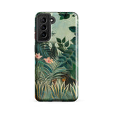 Equatorial Jungle - Henri Rousseau Phone Case, Samsung Galaxy S21 Fe / Gloss, Mobile Cases, Toby Leon