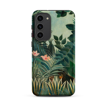 Equatorial Jungle - Henri Rousseau Phone Case, Samsung Galaxy S23 Plus / Matte, Mobile Cases, Toby Leon