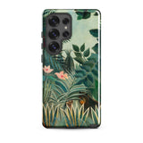 Equatorial Jungle - Henri Rousseau Phone Case, Samsung Galaxy S25 Ultra / Gloss, Mobile Cases, Toby Leon