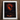 Eruption of Mount Etna at Night - f Weber Art Print, 24x32’’ / 61x81cm / White Frame / 2’’ Matboard, Framed Painting Volcanic Eruption