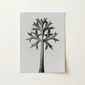 Eryngium Bourgatii (mediterranean Sea Holly) - Karl Blossfeldt Art Print / Canvas, 12x16’’ / 31x41cm / Unframed / no Border, Posters Prints