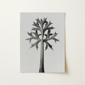 Eryngium Bourgatii (mediterranean Sea Holly) - Karl Blossfeldt Art Print / Canvas, Karl Blossfeldt, Eryngium Bourgatii, Mediterranean Sea