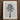 Minimalist Black-and-white Framed Artwork Stylized Tree Spiky Leaf-like Karl Blossfeldt, Eryngium Bourgatii, Mediterranean Sea Holly