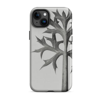 Eryngium Bourgatii (mediterranean Sea Holly) - Karl Blossfeldt Phone Case, Karl Blossfeldt, Blossfeldt’s Botanical Enigma, Mediterranean