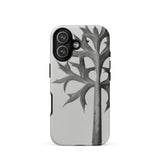 Eryngium Bourgatii (mediterranean Sea Holly) - Karl Blossfeldt Phone Case Iphone 17 / Matte Iphone 12 Case Tree Design Black White Karl
