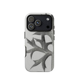 Eryngium Bourgatii (mediterranean Sea Holly) - Karl Blossfeldt Phone Case Iphone 17 Pro / Matte Iphone 12 Pro Max Case Thorn Design Black