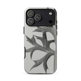 Eryngium Bourgatii (mediterranean Sea Holly) - Karl Blossfeldt Phone Case, Karl Blossfeldt, Blossfeldt’s Botanical Enigma, Mediterranean