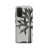 Eryngium Bourgatii (mediterranean Sea Holly) - Karl Blossfeldt Phone Case Samsung Galaxy S20 / Matte Sleek Light Gray Phone Case