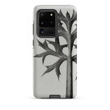 Eryngium Bourgatii (mediterranean Sea Holly) - Karl Blossfeldt Phone Case Samsung Galaxy S20 Ultra / Matte Sleek Light Gray Phone Case
