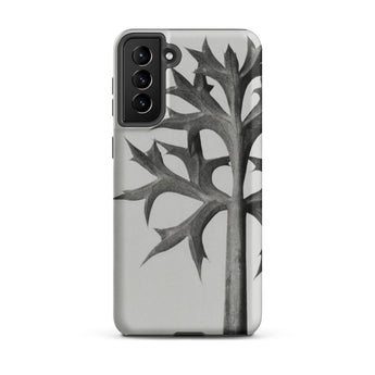 Eryngium Bourgatii (mediterranean Sea Holly) - Karl Blossfeldt Phone Case Samsung Galaxy S21 Plus / Matte Sleek Minimalist Phone Case