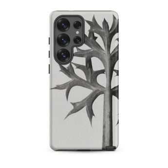 Eryngium Bourgatii (mediterranean Sea Holly) - Karl Blossfeldt Phone Case, Karl Blossfeldt, Blossfeldt’s Botanical Enigma, Mediterranean