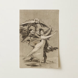 You will not Escape - Francisco De Goya Art Print / Canvas, 12x18’’ / 31x46cm / Unframed / no Border, Posters Prints & Visual Artwork, Toby