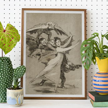 You will not Escape - Francisco De Goya kunstprint / canvas, posters, prints & visuele kunstwerken, Toby Leon