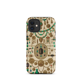 Etruscan Jewelry - Auguste Racinet Phone Case, Iphone 12 Mini / Matte, Mobile Cases, Toby Leon