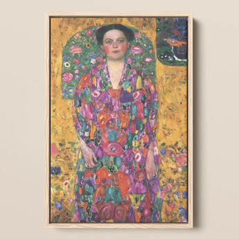 Eugenia Primavesi - Gustav Klimt Symbolist Art Print / Canvas, 12x18’’ / 31x46cm / Natural Frame, Posters Prints & Visual Artwork, Toby Leon