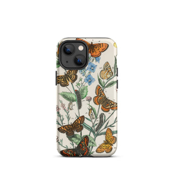 European Butterflies & Moths 2 - Funda para Iphone de William Forsell Kirby, 13 Mini / Mate, Fundas para teléfonos móviles, Toby Leon
