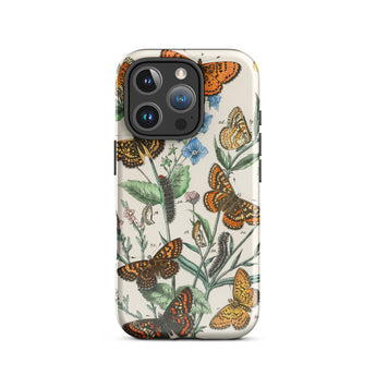 European Butterflies & Moths 2 - Funda para Iphone de William Forsell Kirby, 16 Pro / Mate, Fundas para teléfonos móviles, Toby Leon