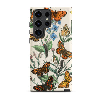 European Butterflies & Moths 2 - William Forsell Kirby Phone Case, Samsung Galaxy S23 Ultra / Matte, Mobile Cases, Toby Leon