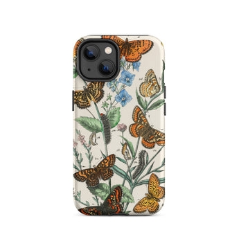 European Butterflies & Moths 2 - William Forsell Kirby Phone Case Iphone 14 / Matte Butterfly-patterned Phone Case William Forsell Kirby,