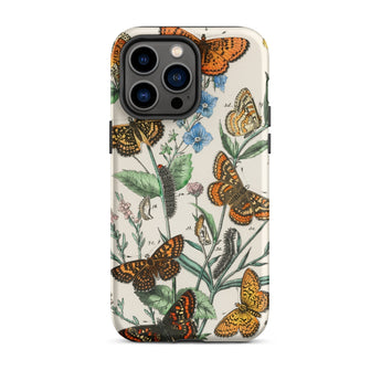 European Butterflies & Moths 2 - William Forsell Kirby Phone Case Iphone 14 Pro Max / Matte Butterfly-patterned Phone Case William Forsell